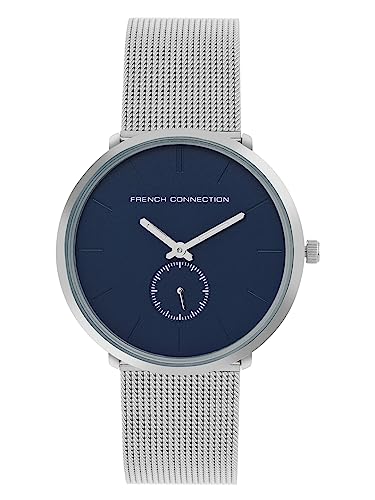 French Connection Analog Blue Dial Mens Watch-FCB01SM-U (B0C7WCBHDY) Amazon Price History, Amazon Price Tracker