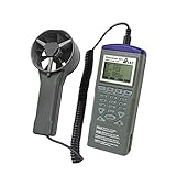 Medición / programación de la velocidad del viento en cualquier lugar y en cualquier momento.