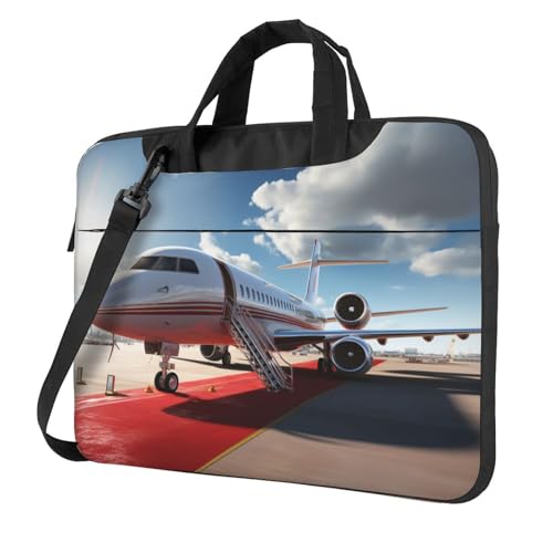 Maletín para laptop 13" Red Carpet Airplane unisex miniatura 1