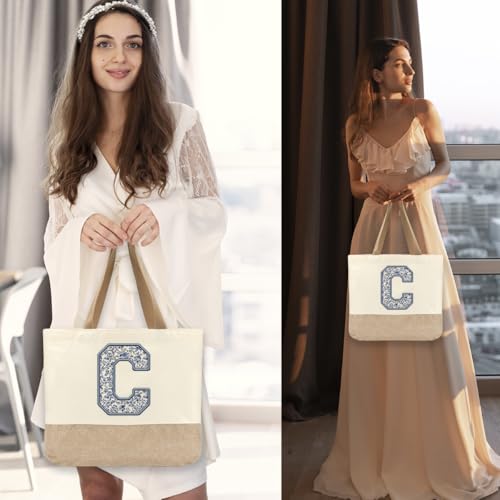 Bolsa Tote de Lona Personalizada para Mujer miniatura 2