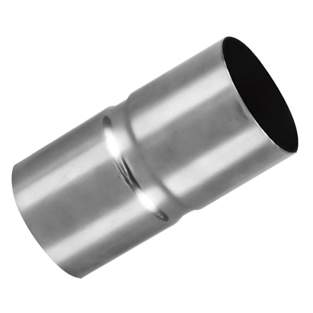Stove Pipe Reducer Flue Connector 6.1cm to 6cm, 1pc Stainless Steel Chimney Flue Liner Reducer Chimney Adaptor Stove Pipe, Big Head to Small Head