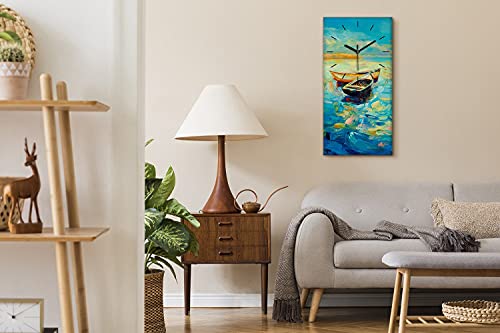 Image Decoration Haute Definition Horloge Toile Moderne - 4