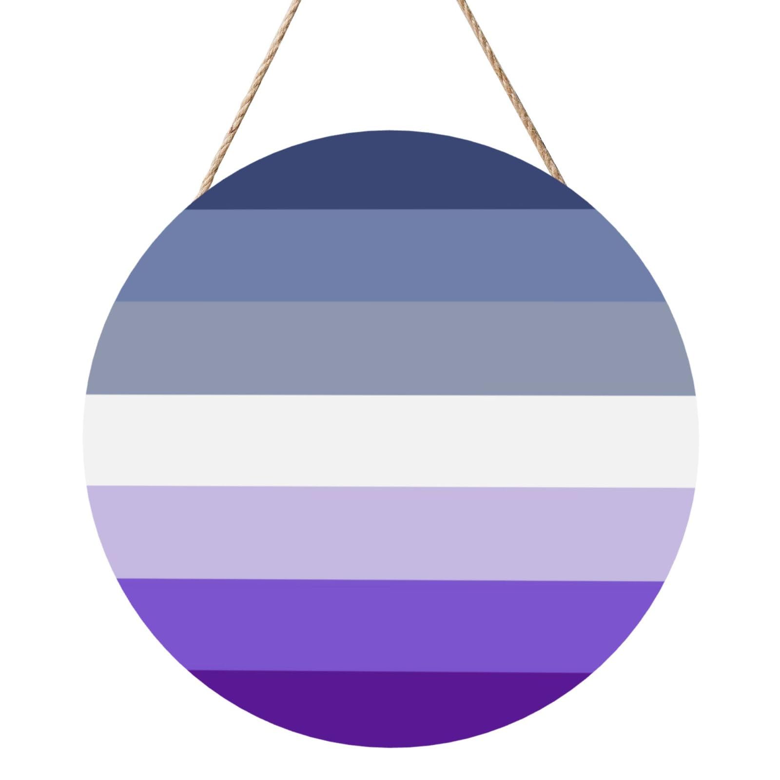 Butch Lesbian Pride Flag Door Signs Plaques Wood Welcome Sign For Front Door Wall Hanging For Home Farmhouse Office Classroom Party Decoration