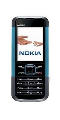 Nokia Téléphone Portable 5000 Bleu Fluo (Double Bande, 1,3 MP, Radio, Lecteur MP3, Bluetooth)