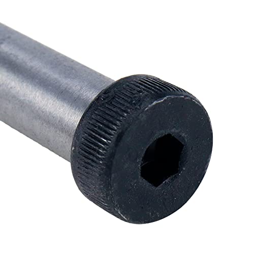 Sydien 6Pcs Alloy Steel Hexagon Socket Head Shoulder Screw Bolt 1/2" Shoulder Dia, 1-1/2" Shoulder Length, 3/8"-16 Unc Thread #TOP3