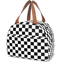 Lunch Box for Women,Cute Lunch Tote Bag,Reusable Insulated Lunch Box,Large Capacity Cooler Bag with Compartments for Work, Picnics or Travelling