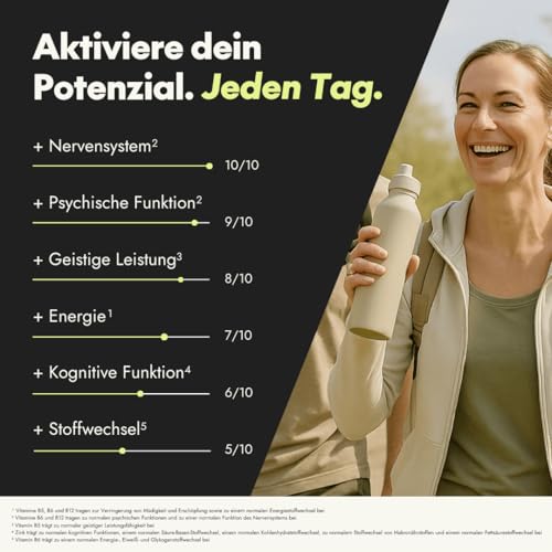 5-HTP Serotalin Active Brain Performance – Hochdosierte Kapseln mit Griffonia
