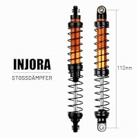 INJORA RC Stoßdämpfer 4pcs RC Dämpfer für 1/10 RC Crawler Car Axial SCX10 90046 AXI03007 TRX4 TRX6 – Ansicht 2