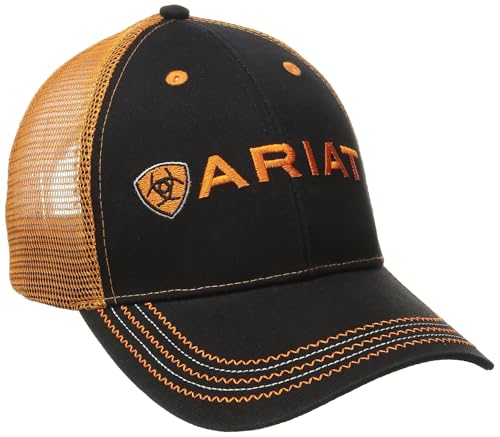 Casquette Ariat de baseball homme avec filet respirant tricolore