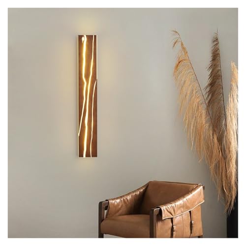 Aplique de pared de madera de diseño artístico oriental para decoración exclusiva 3