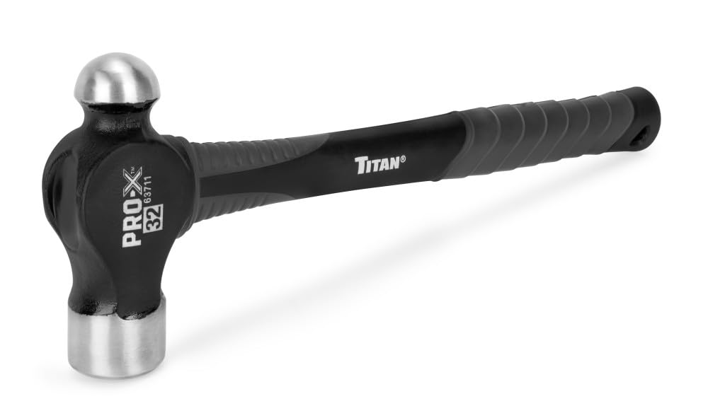 Titan Pro-X 63711 32oz Ball Pein Hammer, 14.5