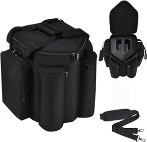 Tasche kompatibel mit Bose S1 Pro+, ragetasche, eisetasche Bluetooth-Lautsprecherabdec... kompatibel mit Bose S1 Pro mit Schultergurt, usätzlichen Taschen für Mikrofon, adegerät, ubehör, ..