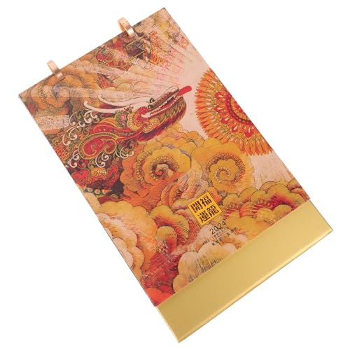 Tofficu 年卓上カレンダー 風月間スタンドカレンダー シンプルおしゃれ デスクプランナー 事務所用 自宅用