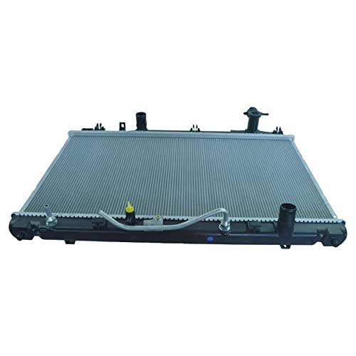 TRQ Radiator Assembly Aluminum Core Compatible with 07-11 Toyota Camry CU2917 TO3010312