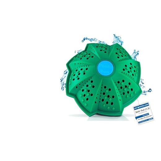 PandaBaw® Öko Waschball [NOTE: SEHR GUT] inkl. gratis Wäschenetz - Waschen ohne Waschmittel - Waschkugel für Waschmaschine - Bio Waschmittel Allergiker - Nachhaltige Produkte - 3in1 Wäscheball Set
