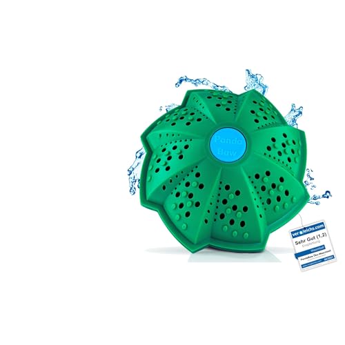PandaBaw® Bola Lavadora Ecologica [MUY BUENO] - Lavado sin Detergente - Detergente Ecologico Lavadora - Bolas para Lavadora, Bolas Lavadora para Aprox. 1.500 con Olor a Lavanda