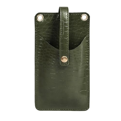 Image of Bagsy Malone Women's Small Cross-Body Phone Bag Stylish Vegan Leather Mobile Cell Phone Holder Pocket Purse Wallet Sling Bag Mini Shoulder Bags