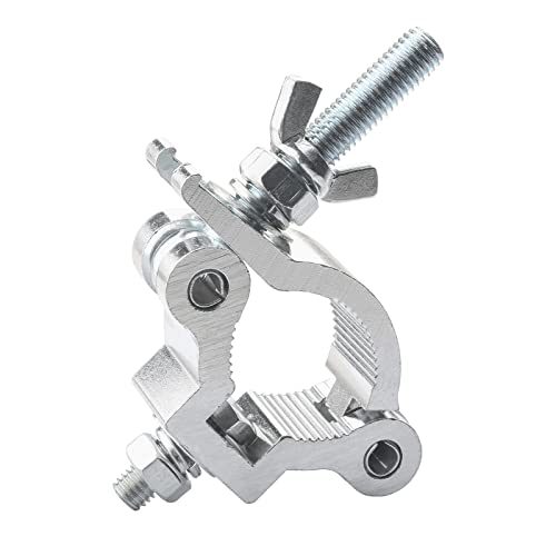 wecan - Pinces pour éclairage de scène, accessoires d'éclairage de scène, pince à serrage rapide pour poteau de lumière Dj, demi-coupleur de suspension, pince de lumière de scène, tête mobile, crochets de lumière pour traverses de 38 à 42 mm