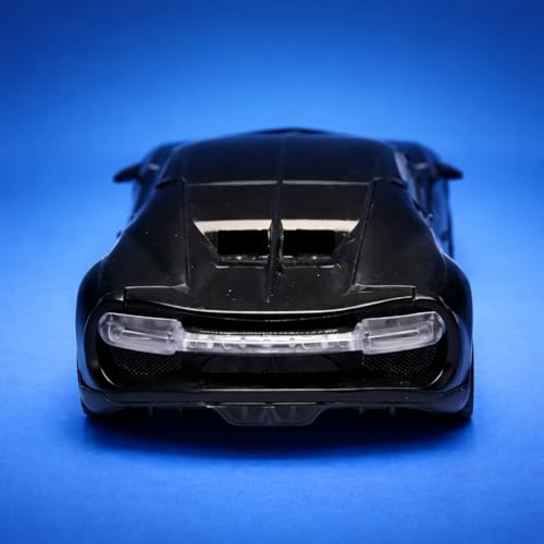 Image of Remote Control Car Rechargeable, Blue and Black, Sports Supercar RC Toy with Wireless Controller, for Kids (Black-Blue)