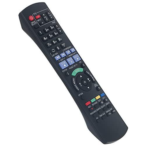 Replacement Remote Control N2QAYB001059 Fit for Panasonic DVD Recorder DVD Player DMR-EX97EB DMR-EX97 DMR-EX97EB-K - Image 3
