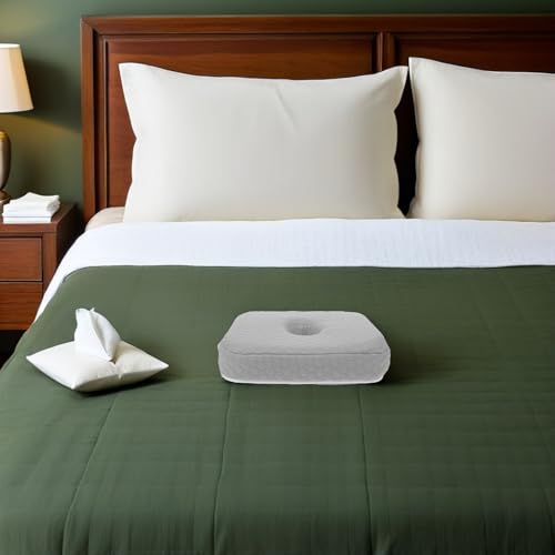 Almohada para dormir de lado sin dolor en la oreja perforada con espuma viscoelástica 6