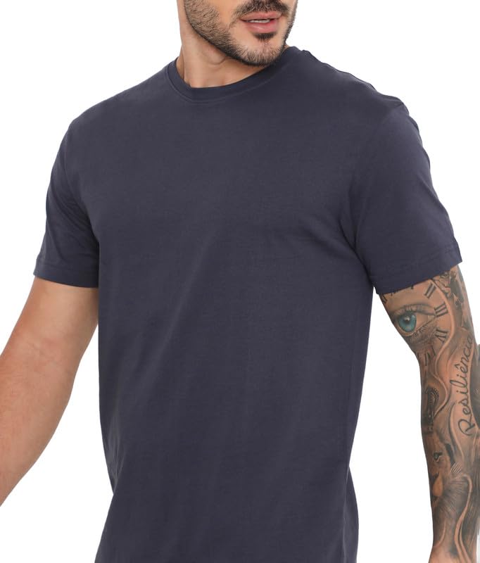 Image of Rivolta Men's Solid Regular Fit T-Shirt