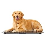 LANNADD 50g-100kg Tierwaage, Haustierwaage mit LCD-Display, 3 Wiegemodi, 10g Genauigkeit – Katzenwaage, Hundewaage, Waage für Hunde, Tierwaage Edelstahl - für Hunde, Katzen