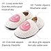 sharllen Smile Face Slippers Kids Girls Boys Plush Cute Warm Soft Happy Face Socks Shoes Fuzzy Cozy Non-Slip Toddler Slide Slippers for Little Big Kids(Shoes Black Pink,26/27)