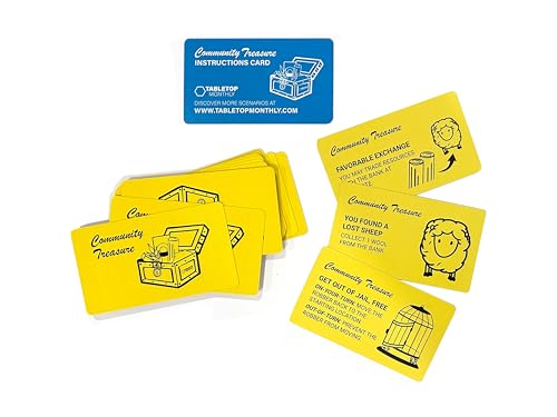 Community Treasure Chest Scenario Hex and Card Deck Scenario compatible with Catan's Settlers of Catan, Seafarers, Cities and Knights and Catan Expansions miniatura 7