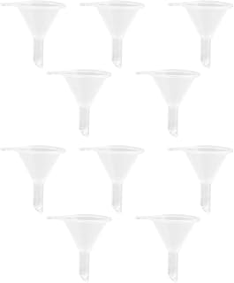 Jogo 迷你漏斗 小 细分漏斗 小 化妆水 精油 香水/粉末转移 塑料制 收纳 携带方便 10件套 香水油瓶