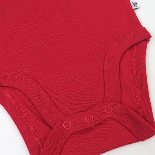Image of HonestBaby unisex-baby Organic Cotton Short Sleeve Bodysuits Multipack