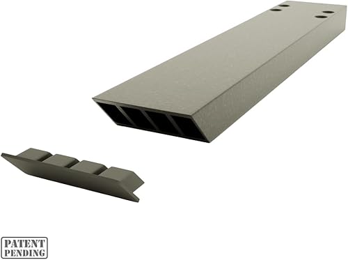 Miniatura 16 de Soporte oculto de pared de rodilla sólido y resistente, 1 unidad, 16 pulgadas, proyectos de bricolaje, fabricado con acero americano por The