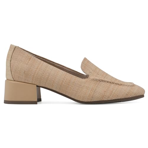 Image of CLIFFS BY WHITE MOUNTAIN Women's Quinta Low Block Heel Loafer