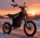 Tuttio Soleil01-BF Electric Dirt Bike – 48V 21AH 2000W Fat Tire Off-Road E-Motorcycle with Hydraulic Brakes – Reinforced Frame Design, 200NM, Long Range for Teens & Adults (SOLEIL01-BF)