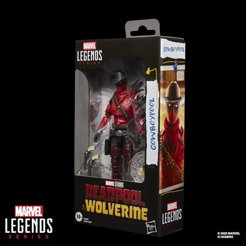 Marvel Legends Series Cowboypool, Action-Figurengeschenk zum Sammeln zum Marvel Studios' Film Deadpool & Wolverine, Skala 15 cm – Ansicht 9