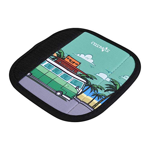 Cm Pack Of 5 Neoprene Luggage Handle Wrap Handle Grip Luggage Identifier For Travel Bag Luggage Suitcase (Summer Patterns - Sun (5 Pcs)) #TOP2