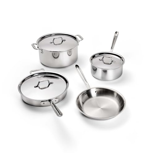 All-Clad D3 Stainless 7-Piece Set