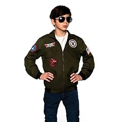 Children's Unisex Us Navy Top Gun Jacket