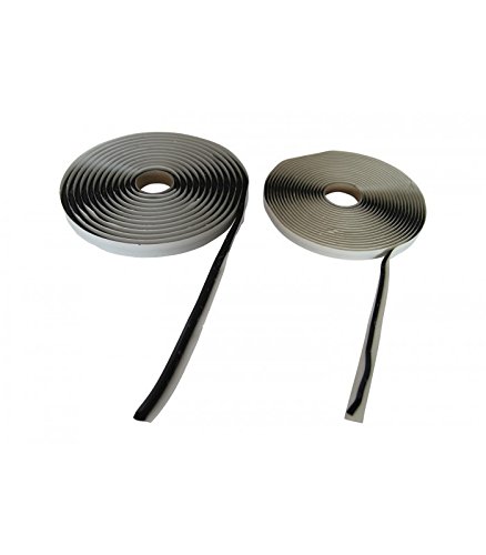 Joint Mastic d'étanchéité en cordon préformé Noir ou Gris Rouleau de 7.5 m x 6 mm Gris - MATPRO Cover