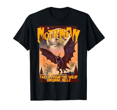 Críptido retro vintage de Mothman Point Pleasant Camiseta