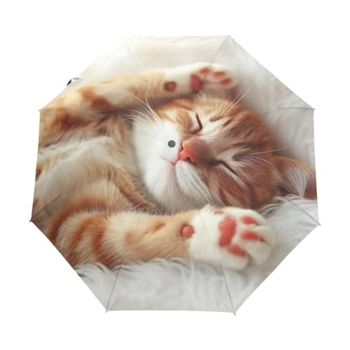 Parapluie compact automatique robuste GAIREG contre les averses