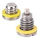 2 Sets Unterer Einheit Ablassstopfen für Mercury MerCruiser, 3/8-16 Gewinde 8M0058389 Magnetische Schraube & 10-79953Q04 Nicht-Magnetische Schraube mit 2stk Dichtungsring