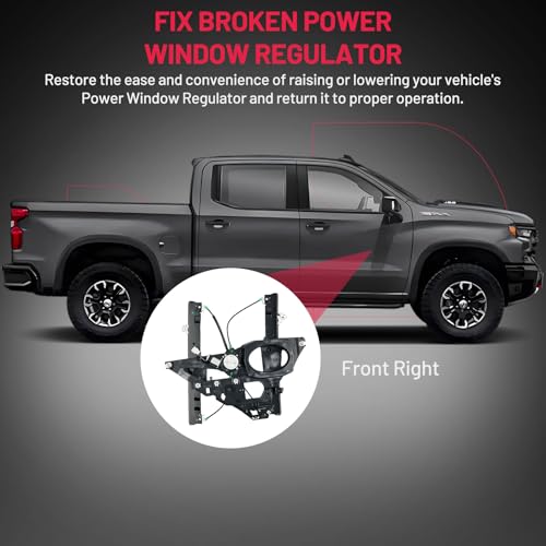 Image of BDFHYK 741-179 Power Window Regulator with Motor Front Right Compatible with Ford Expedition 2003-2006, Compatible with Lincoln Navigator 2003-2006