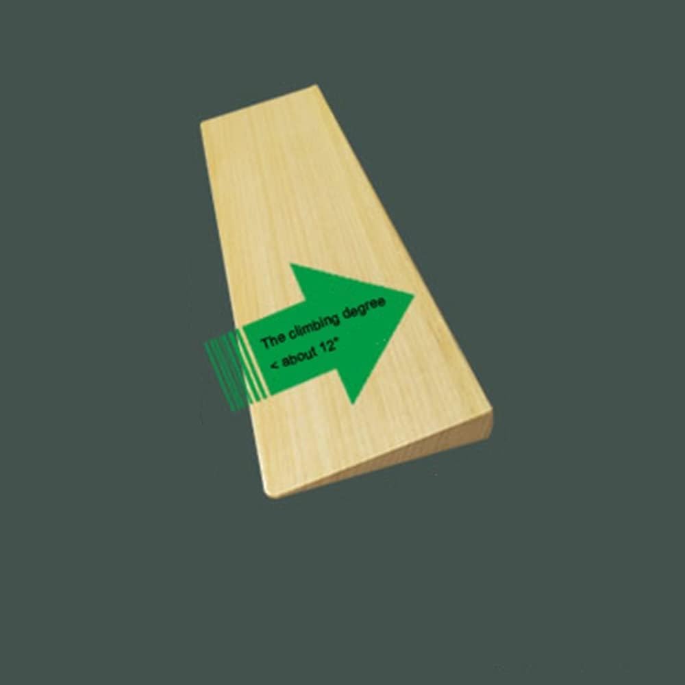 COKYIS Rampa De Umbral De Madera Maciza Rampas De Entrada 1-3.5 Cm Alto, Rampa para Silla De Ruedas Portátil, Rampa De Acceso Interior para Robot De Barrido (Size : 18 * 60 * 3.5cm)