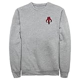 Mettez-vous en valeur avec cet élégant sweat-shirt brodé pour homme qui est parfait pour toutes les occasions. Avec le logo mandalorien brodé en rouge sur le haut de la poitrine gauche.