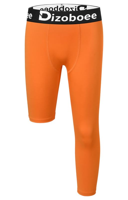 orange nike compression pants