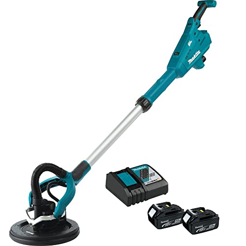 Makita XLS01TX1 Drywall sander kit, 9 in., brushless, 5.0 Ah