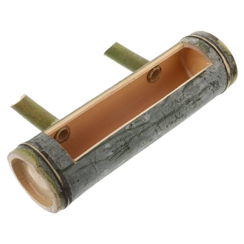 ROMISBABA Bambusbrunnen Auslauf für Aquarium und Garten...