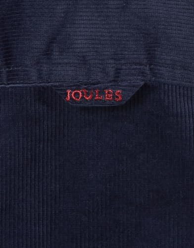 Joules Boy's Caleb French Navy Corduroy Shirt, Navy, 3T3