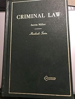 Hardcover Criminal Law Book